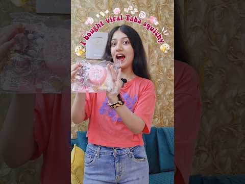 I BOUGHT *VIRAL* TABA SQUISHY 🤩✨🤯 #shorts #youtubeshorts