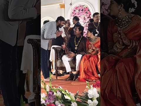 Attending Wedding Reception of Keshav Sir (MD Allen Overseas) Son of GM Sir Director Allen..๐๐ค