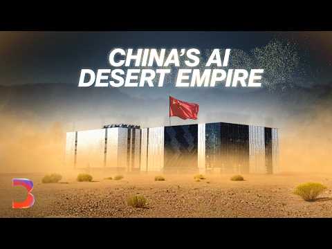 YouTube video thumbnail: The Mysterious Rise of China’s Desert AI Hubs