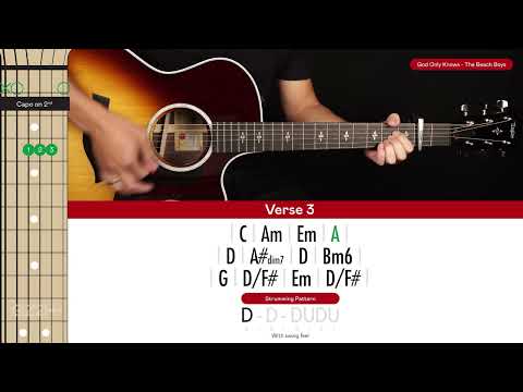 God Only Knows Guitar Cover The Beach Boys 🎸|Tabs + Chords|