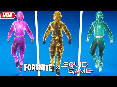 What if Squid Game Guard Got Super-Level Styles in Fortnite? シ