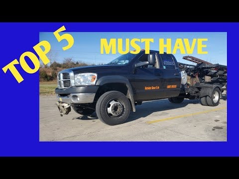 TOP 5 HOTSHOT TRUCK UPGRADES #carhauler #hotshot...