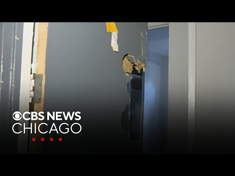 YouTube video thumbnail: Illinois Leaders Condemn Raid on South Shore Apartment Building
