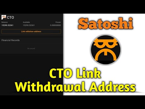 Satoshi CTO Airdrop Link Wallet | CTO Airdrop New Update | Satoshi Mining CTO Withdrawal Process