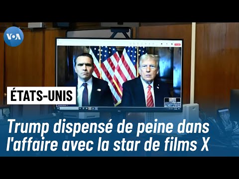 Donald Trump officiellement dispensé de peine dans l'affaire avec la star de films pornographiques