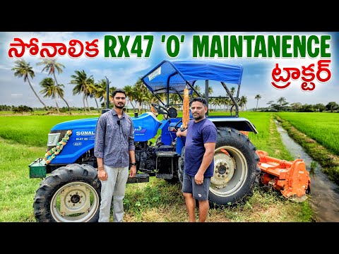 Sonalika Rx 47 48HP 4WD Customer testimonial video