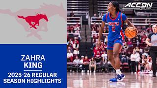 SMU Guard Zahra King Regular Season Highlights | 2025-26 ACC Women's Basketball