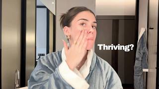 ALONE in a hotel with my thoughts (and skincare)