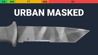 Ursus Knife Urban Masked Wear Preview