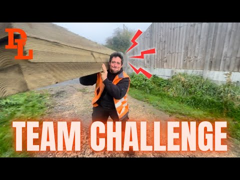 Challenge Accepted! - Sketchy Load in the Yard - Fence and Driveway hype! - Ep 115