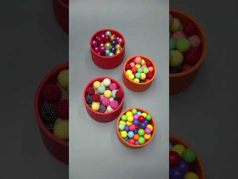 ASMR Video Beads Balls Bells  #oddlysatisfying #dominogirl #asmr