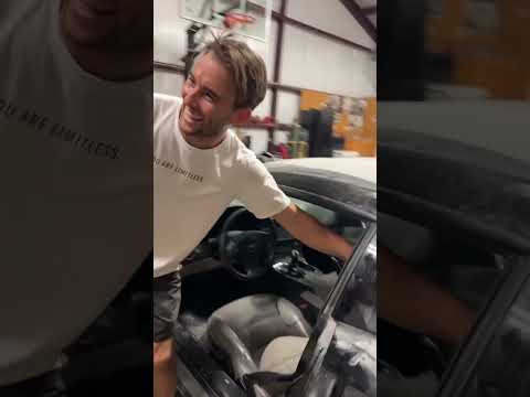 Rebuilding a Totaled Corvette! Pt2