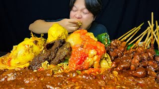 MUKBANG NASI PADANG JUMBO DAN SATE AYAM