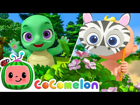 Ultimate Peekaboo Game: Peeakboo Safari + Peekaboo | CoComelon Animal Time Songs
