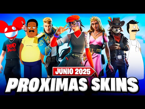 🔥PROXIMAS SKINS que LLEGARÁN a FORTNITE 🤯 (DEADMAU5 + DC + COLABORACIONES  y MAS) 36.00