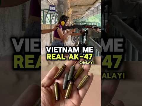 U can’t miss this🙄 AK47 se ki shooting 🙄 #shortsyt #cuchitunnels #ak47 #shootinggames #vietnam #yt