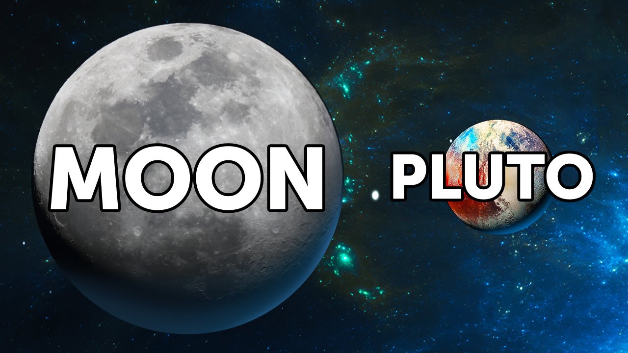 Did You Know Pluto is TINY Compared to Our Moon?