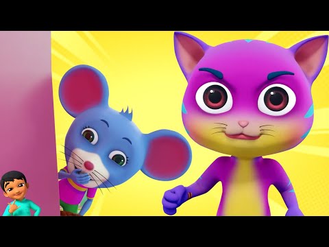 Meow Meow Billi Karti | म्याऊं म्याऊं बिल्ली करती | Billi Rhymes | Kids Songs in Hindi