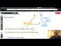 Labelling and Measuring Angles