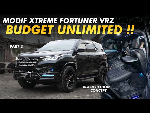 MODIF UNLIMITED FORTUNER VRZ !! BIKIN OWNER KETAGIHAN MODIF