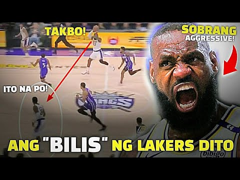 ANG "BILIS" NG LAKERS DITO! SOBRANG AGGRESSIVE NI LEBRON