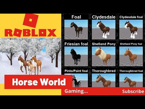 Free Roblox Codes For Horse World 07 2021 - roblox farm world