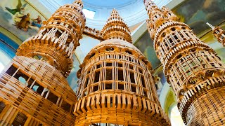 Collapsing The Imaginary City (130,000 Planks)