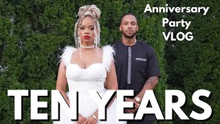 Wedding Anniversary Party Inspo | Vlog | Wavy Wayne & Lydia Caesar VOWS