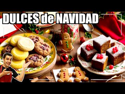 90 minutos de DULCES RICOS y FÁCILES | especial 10 RECETAS para NAVIDAD