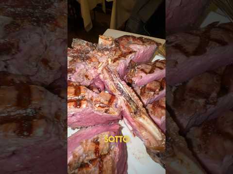 La miglior bistecca alla Fiorentina di Firenze #cibo