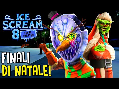 SBLOCCO i FINALI di NATALE su ICE SCREAM 8 NUOVO AGGIORNAMENTO 😃 [Gameplay ITA]