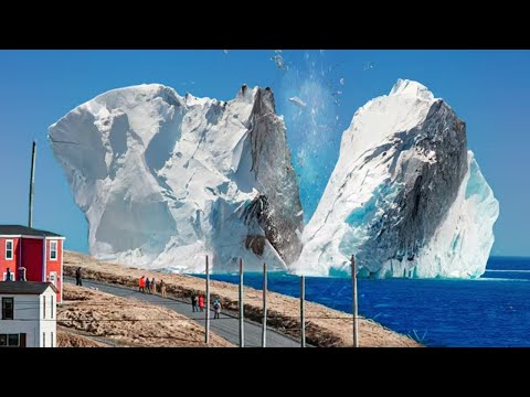 Colapsos de geleiras monstruosas capturados por câmera!