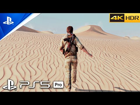 (PS5 PRO) UNCHARTED 3 - DESERT PLANE CRASH | ONE OF THE BEST MISSION IN GAMING HISTORY! [4K60FPSHDR]