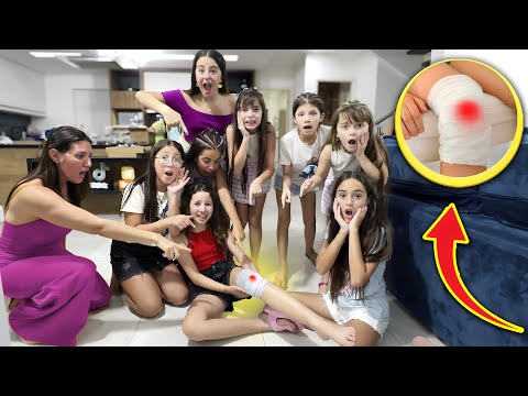 VALENTINA PONTES SE MACHUCOU E CHOROU MUITO NA CASA DA BELINHA