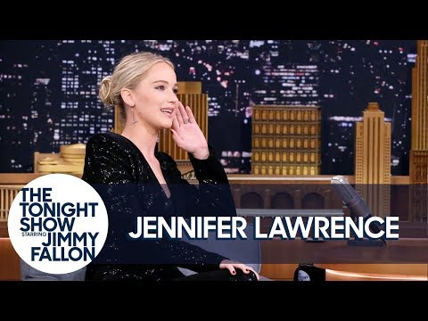 The Kardashians Saved Jennifer Lawrence During Intense Mother! Filming -- Find Out How & Watch Her Throw Axes In Tonight Show Appearance!