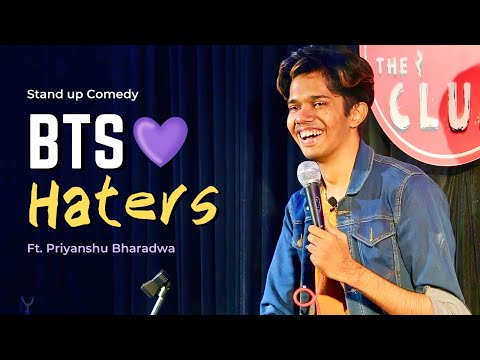 BTS Haters | Stand Up Comedy ft. Priyanshu Bharadwa | Crowd Work Part 1/4