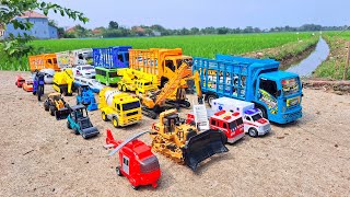 Mobilan Truk Oleng Berburu Mobil Balap, Tank Baja, Bus Telolet Dan Excavator, Kereta Api