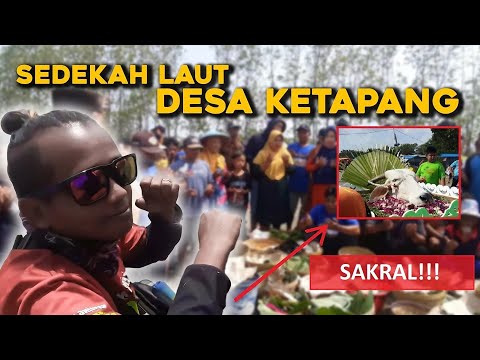 SAKRAL!!! LARUNG SESAJI KEPALA SAPI   DEWO RUCI IKUT SEDEKAH LAUT DESA KETAPANG