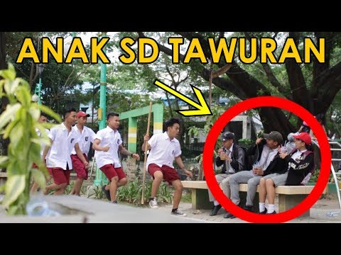GREGET ! ANAK SD TAWURAN | PRANK INDONESIA