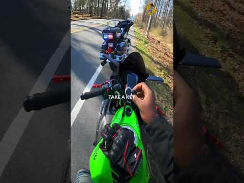 Moto cop kept finding things wrong with the bikes 😐 part 1 @NinjaNeb75