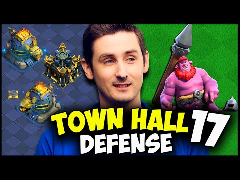 Brand NEW Defense Only For Town Hall 17!! New Thrower Attack Strategy