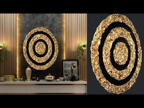 How to Use What You Have for Stunning Wall Art | Craft Angel