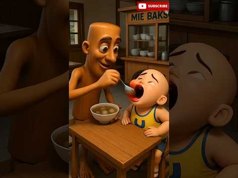 Upin di Prank dikasi Baso Granat #upinipin #shortsviral #trending #animasi