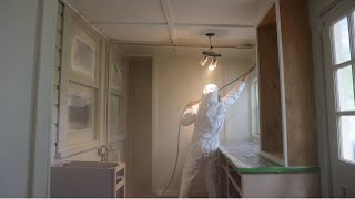 this paint color changes the whole space...