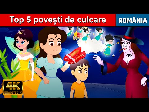 Top 5 povești de culcare - Basme Romanesti | Desene animate | Povesti pentru copii În Limba Română