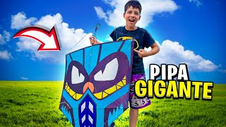 SURPREENDI MEU FILHO LEVANTANDO UMA PIPA GIGANTE ! 😱