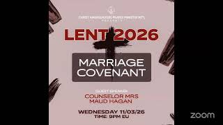 LENT MARRIAGE COVENANT - 11-03-26