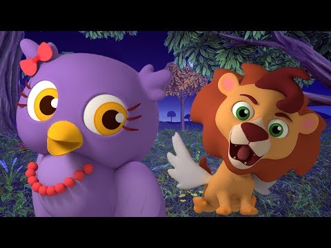 La Lechuza y las Mejores Canciones para Dormir a tu Bebé 🦉 3D HD ☁️🦁☁️