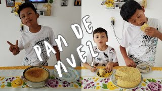 pan de nuez fácil y rápido 😁
