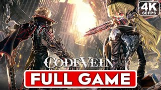 CODE VEIN Gameplay Walkthrough FULL GAME [4K 60FPS PC ULTRA] - No Commentary